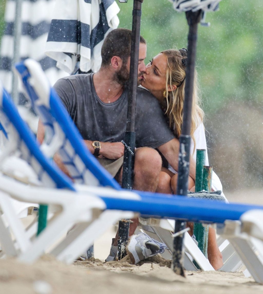 Ianthe Rose Packs on the PDA with Boyfriend Tom Exton in Barbados (25 Photos)
